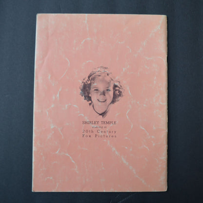 Shirley Temple Song Album Book Piano 1957