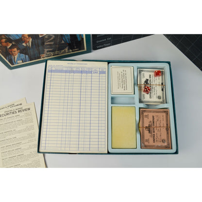 Vintage 1964 3M Stocks & Bonds Bookshelf Game Lightly Played