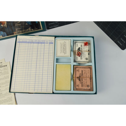 Vintage 1964 3M Stocks & Bonds Bookshelf Game Lightly Played