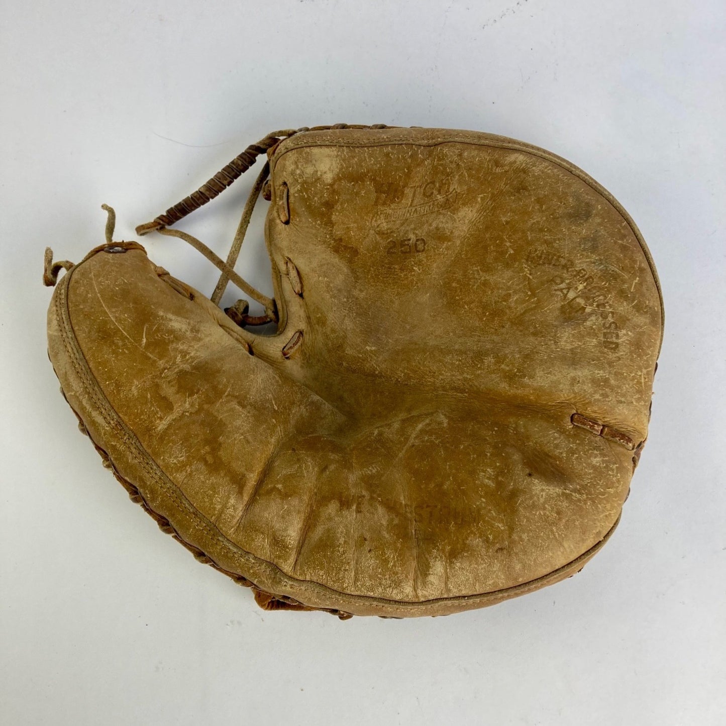 Vintage Hutch 250 Wes Westrum Model Catchers Mitt Baseball Glove Cincinnati, OH