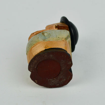 Anri? Big Mouth Toothpick Holder Man Handcarved Norwegian