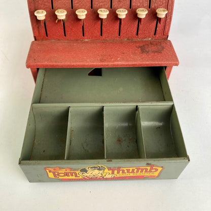 Vintage Western Stamping Co. Tom Thumb Cash Register WORKS!