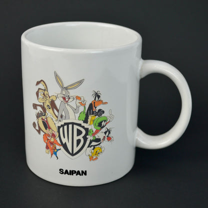 WB Saipan Warner Brothers Studio Store 1999 Vintage Coffee Mug Looney Tunes