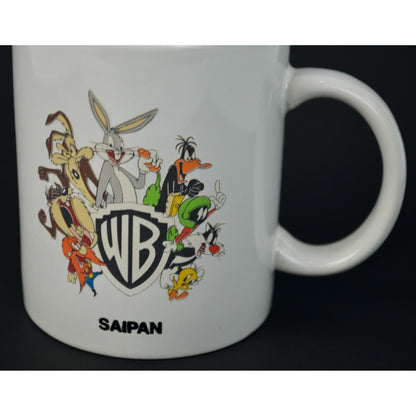 WB Saipan Warner Brothers Studio Store 1999 Vintage Coffee Mug Looney Tunes