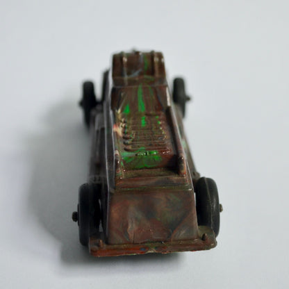 Vintage 1950's Lido Fire Truck Toy 6" Hard Plastic