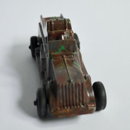 Vintage 1950's Lido Fire Truck Toy 6" Hard Plastic
