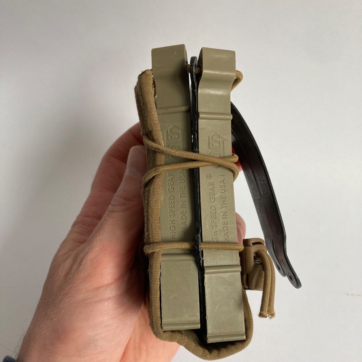 High Speed Gear Double Decker Magazine Pouch Taco Mag Coyote Brown