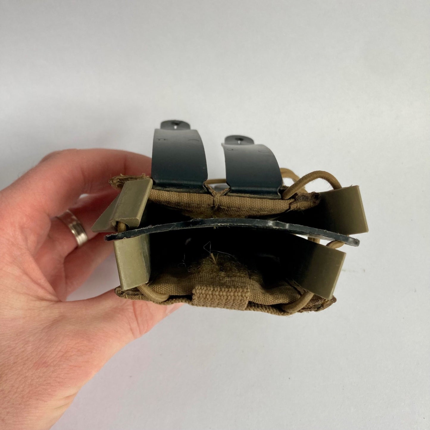 High Speed Gear Double Decker Magazine Pouch Taco Mag Coyote Brown