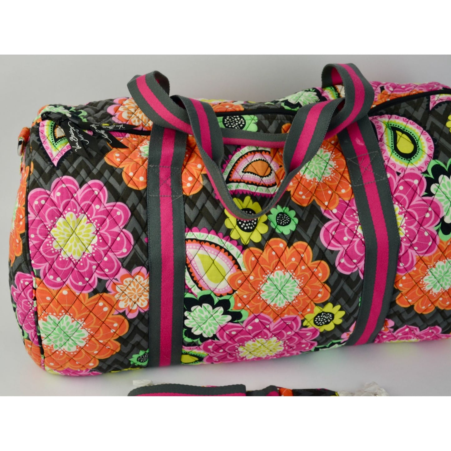 Vera Bradley Ziggy Zinnia Duffle Bag