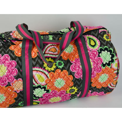 Vera Bradley Ziggy Zinnia Duffle Bag