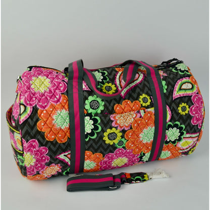 Vera Bradley Ziggy Zinnia Duffle Bag