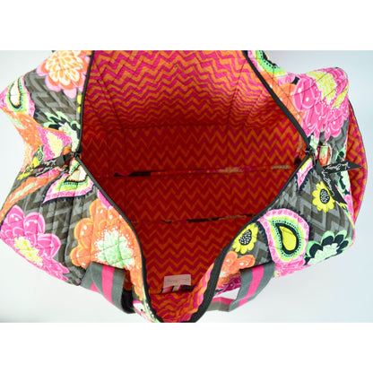 Vera Bradley Ziggy Zinnia Duffle Bag
