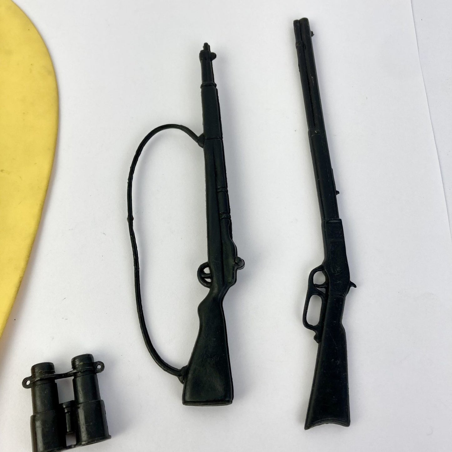 Vintage Toy Lot G.I. Joe USN Raft Binoculars Rifles