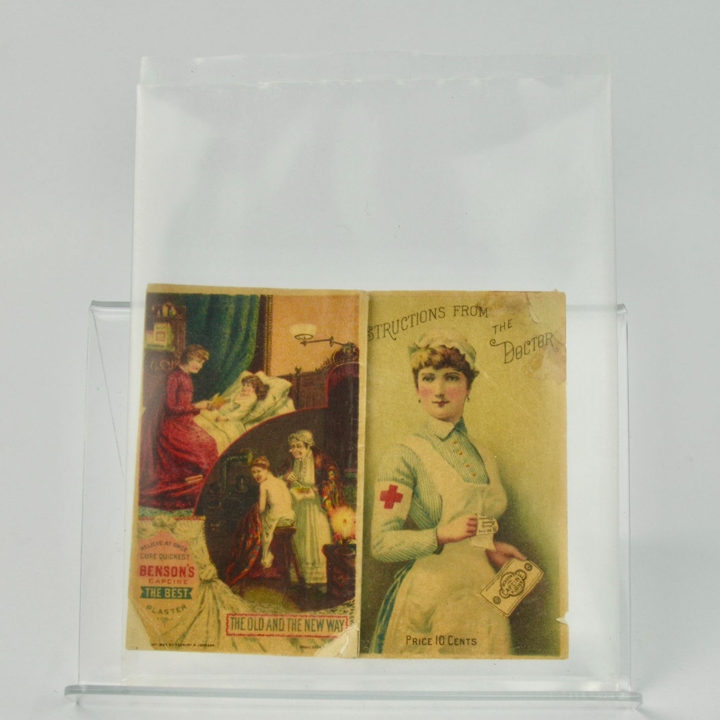 1887 instructions From the Doctor Booklet Antique