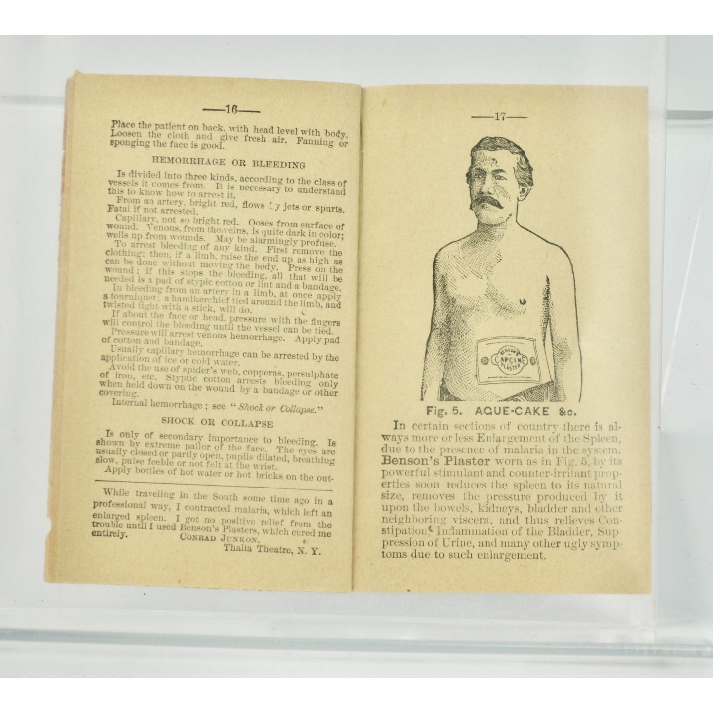 1887 instructions From the Doctor Booklet Antique