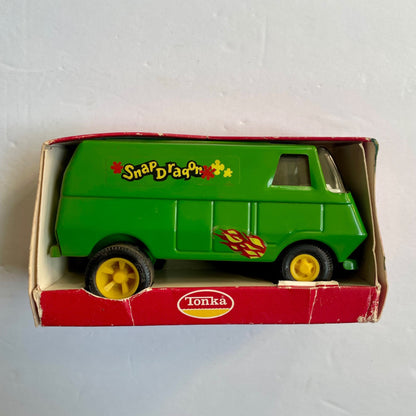 Tonka Snap Dragon Green #585 Steel Van In Original Box with Magic Garden Booklet