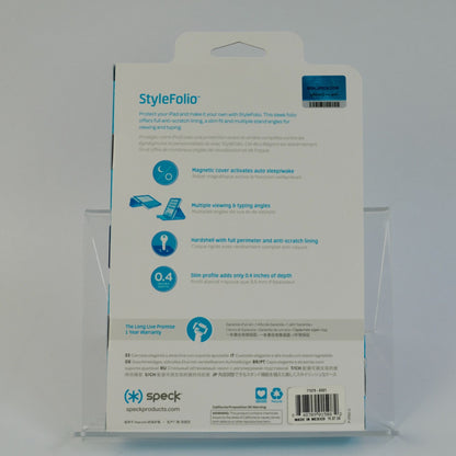 Speck All iPad mini 2 3 StyleFolio Teal Blue Case New