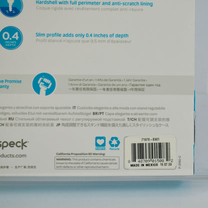 Speck All iPad mini 2 3 StyleFolio Teal Blue Case New