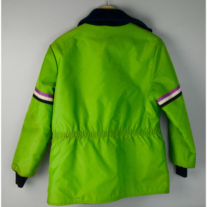 Vintage Arctic Cat Snowmobile Jacket Arctic Wear Women's Size M, MISSING ZIPPER