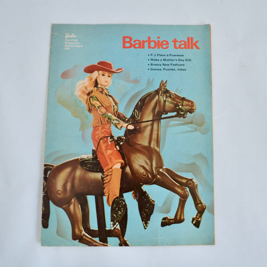 Barbie Talk Fan Club Magazine March April 1971 Vintage