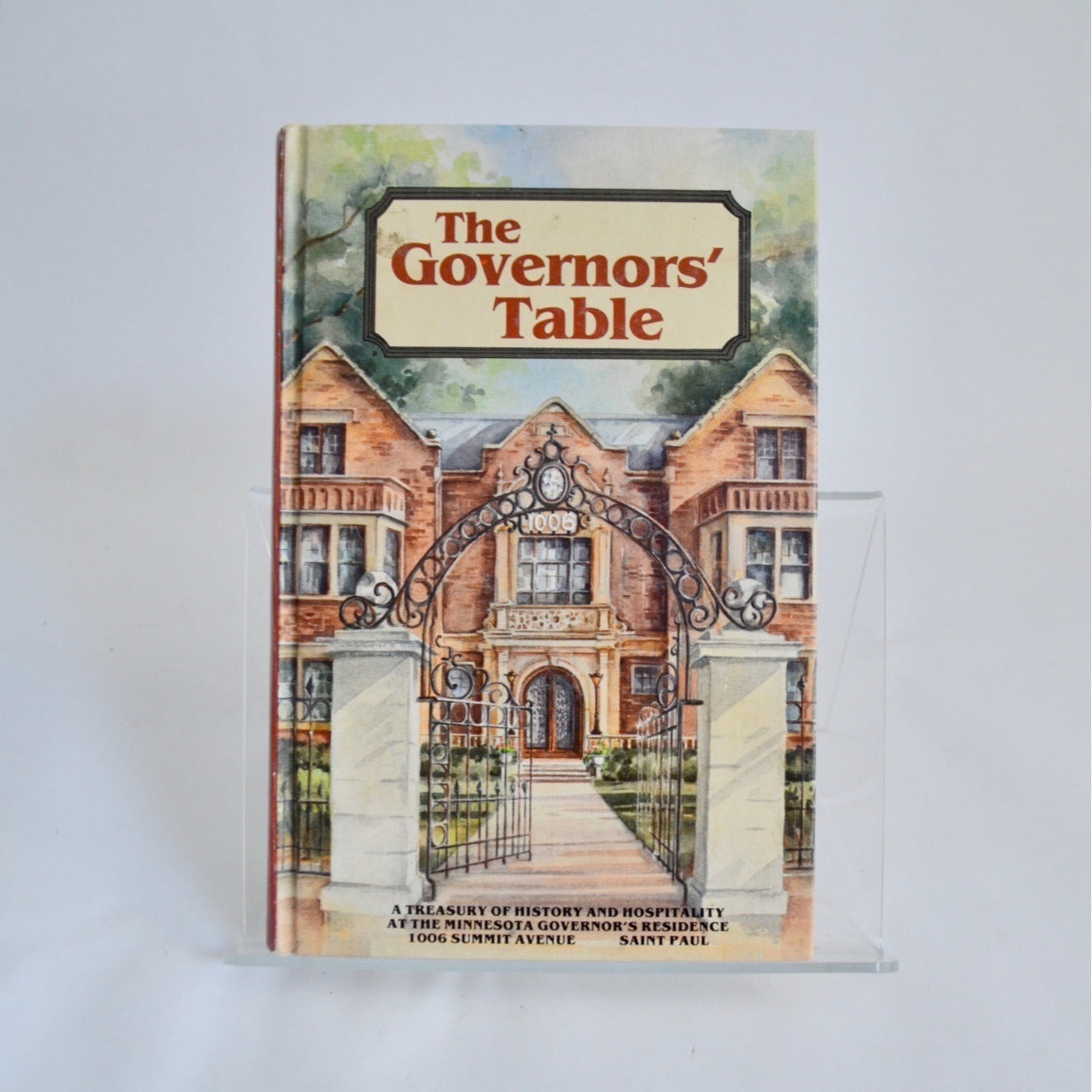 The Governors' Table Hardcover Book