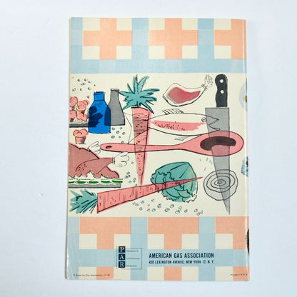 Tick-Tock Clock-Controlled Oven Meals for Gas Ranges Vintage Book