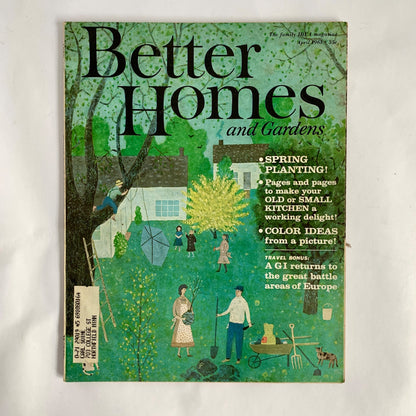 Better Homes & Gardens April 1961 Magazine