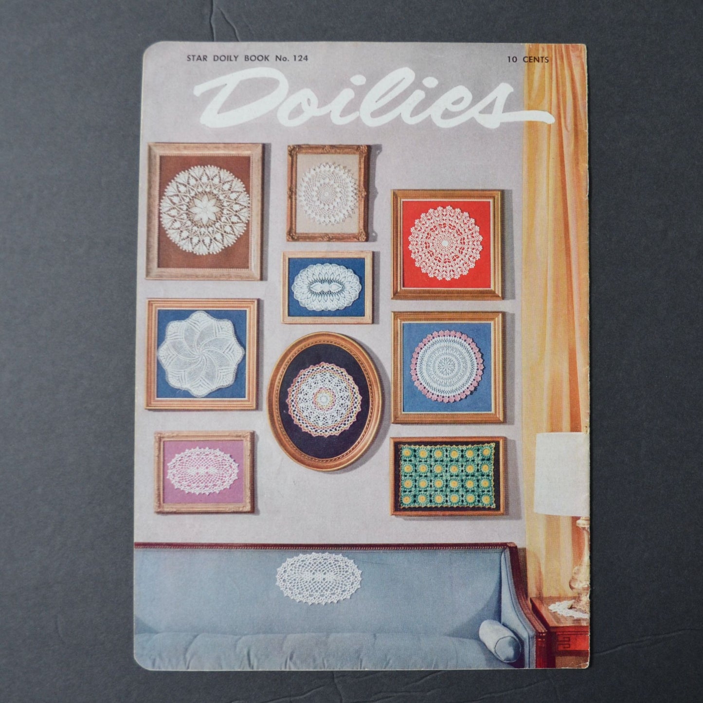 Vintage Star Doily Book No. 124 1955 Crochet Patterns
