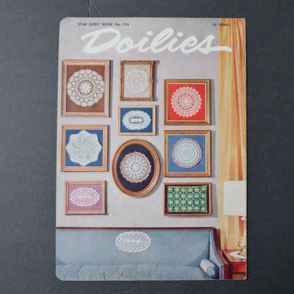 Vintage Star Doily Book No. 124 1955 Crochet Patterns