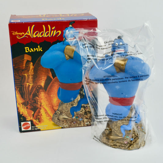 Disney's Aladdin Genie Bank Vintage New with Box