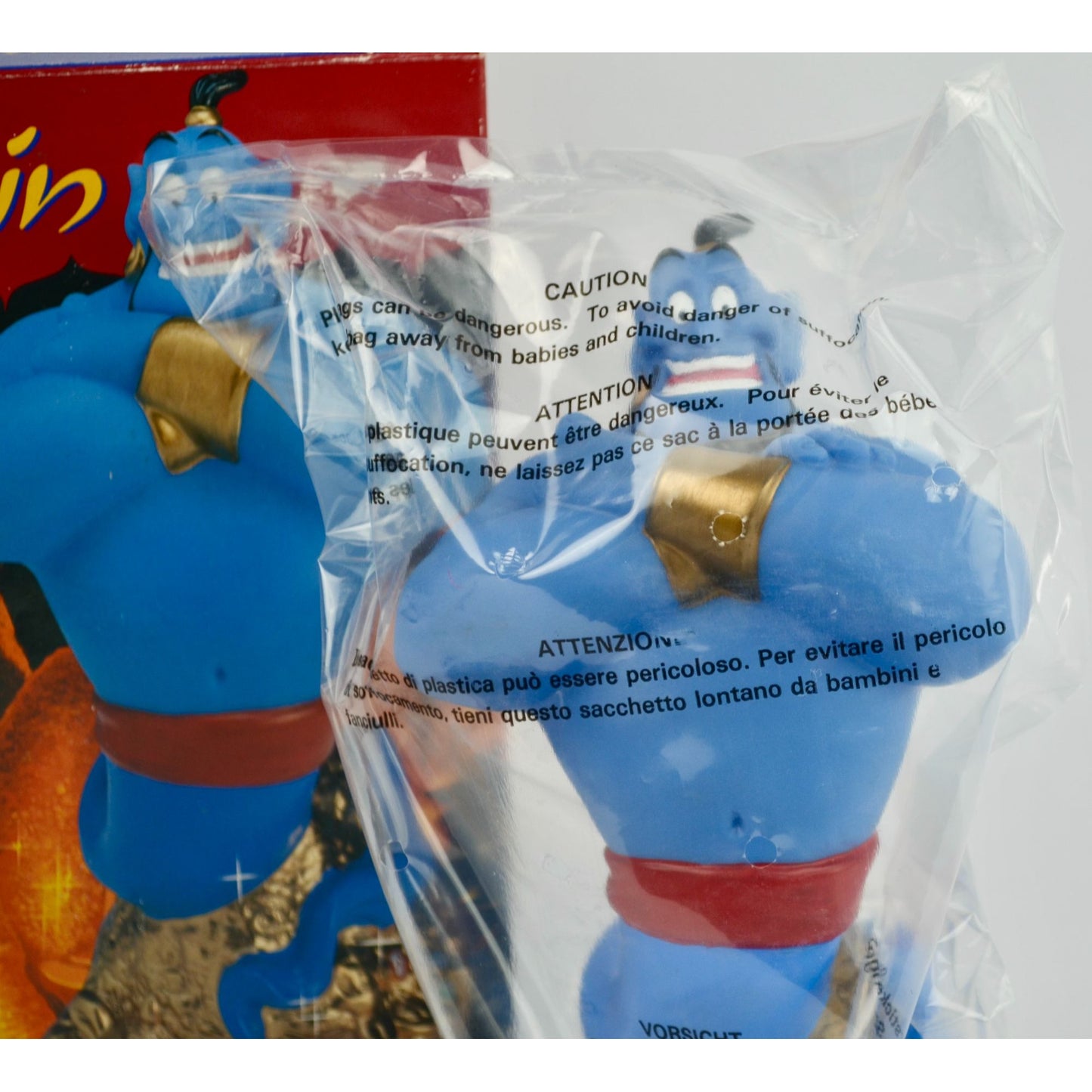 Disney's Aladdin Genie Bank Vintage New with Box