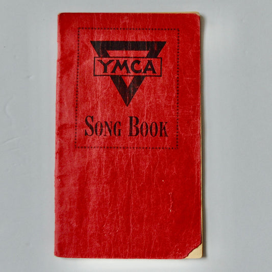 YMCA Song Book Vintage Red Paperback