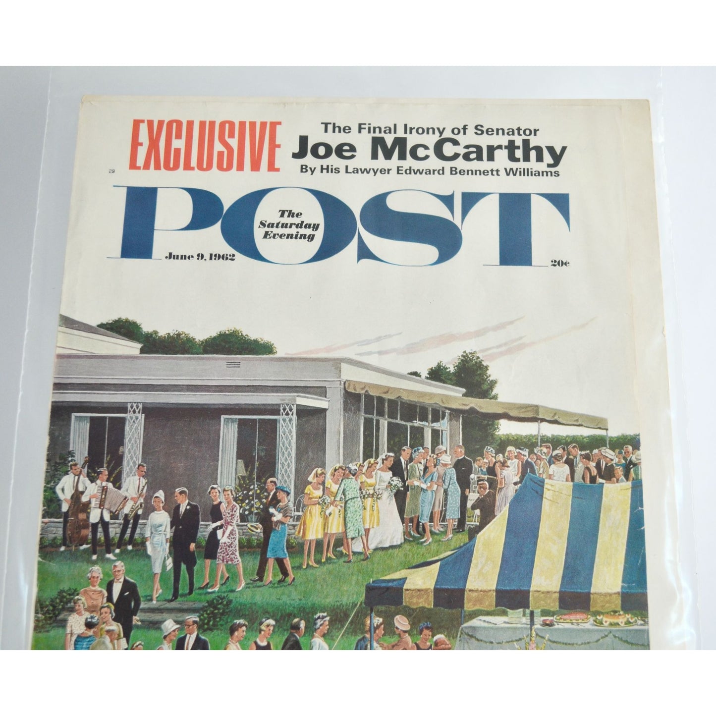 The Saturday Evening Post Magazine COVER June 9 1962