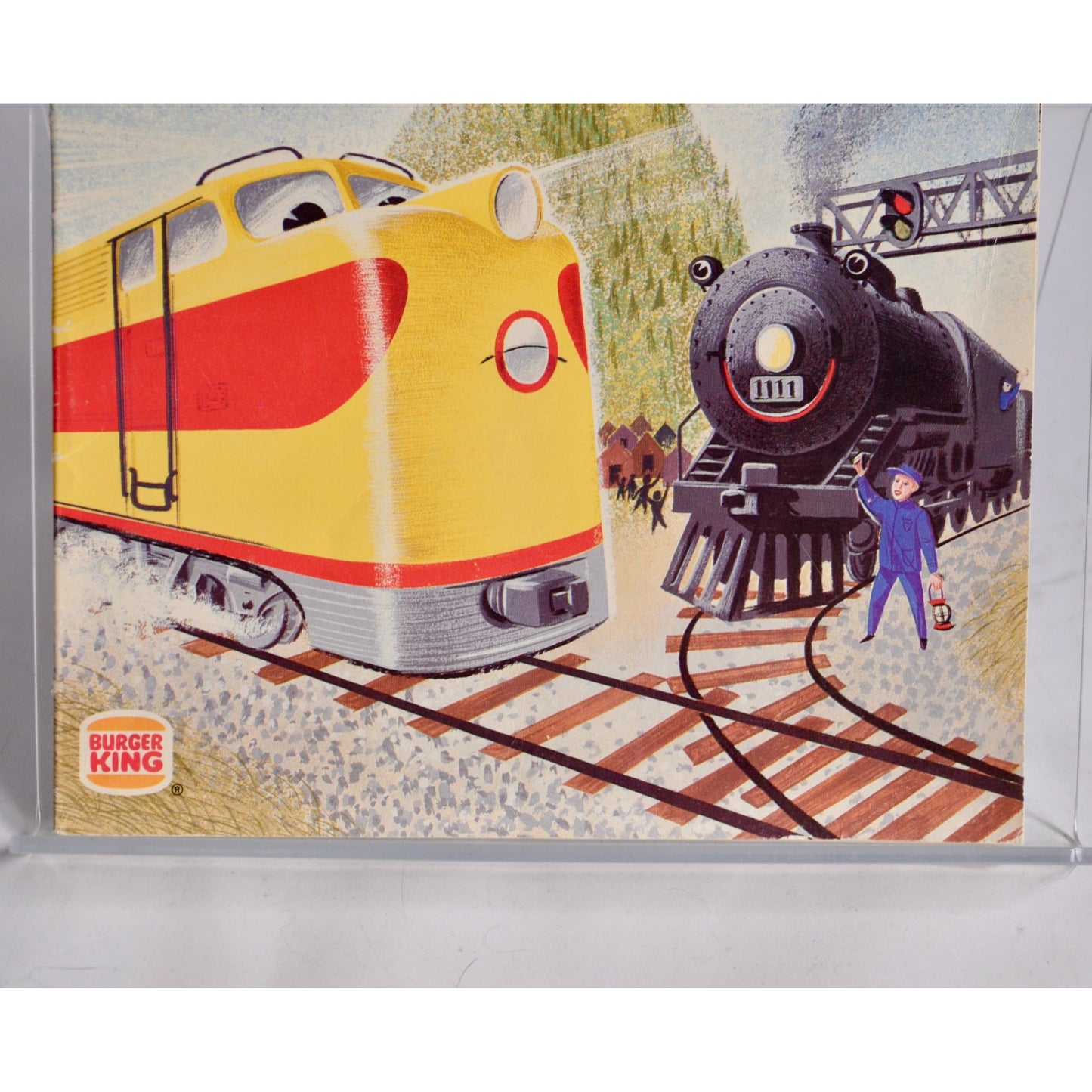 Golden Books Roundabout Train Burger King Book