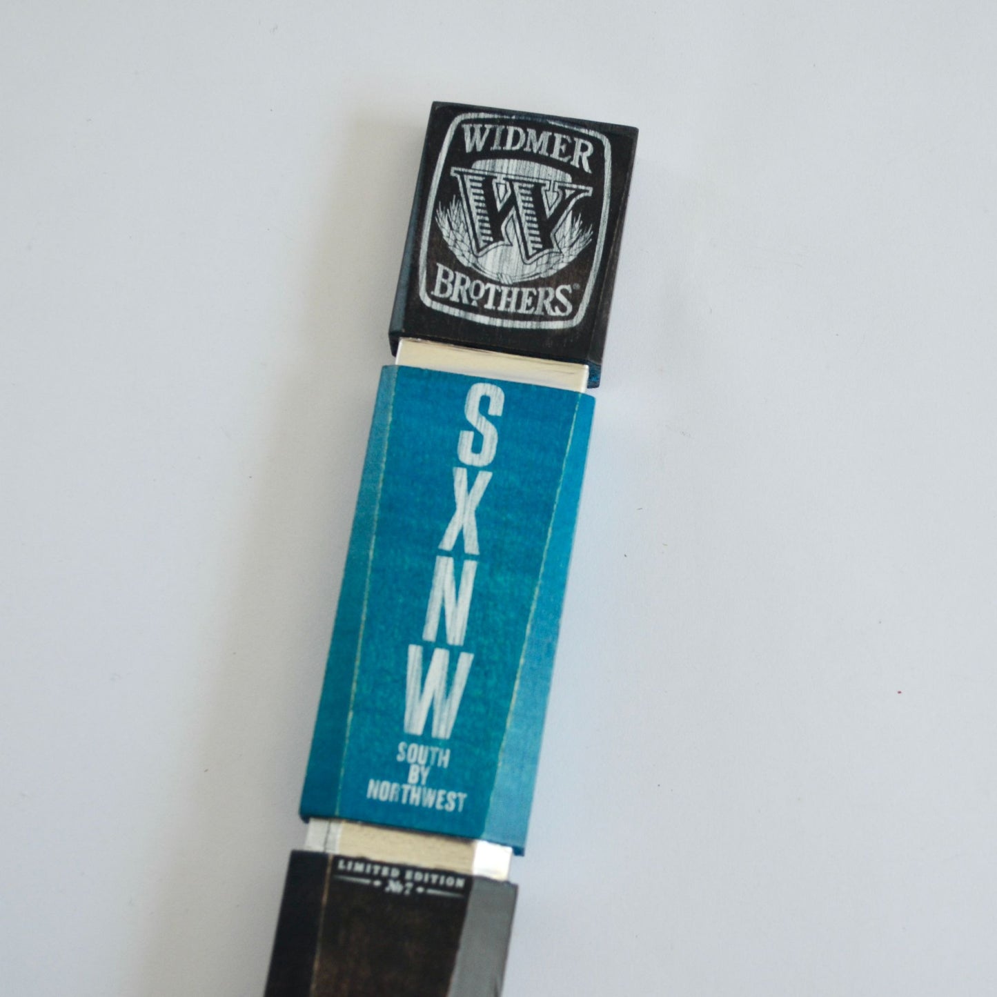 Widmer Brothers SXNW South by Northwest Beer Tap Handle Wood 11" Ale