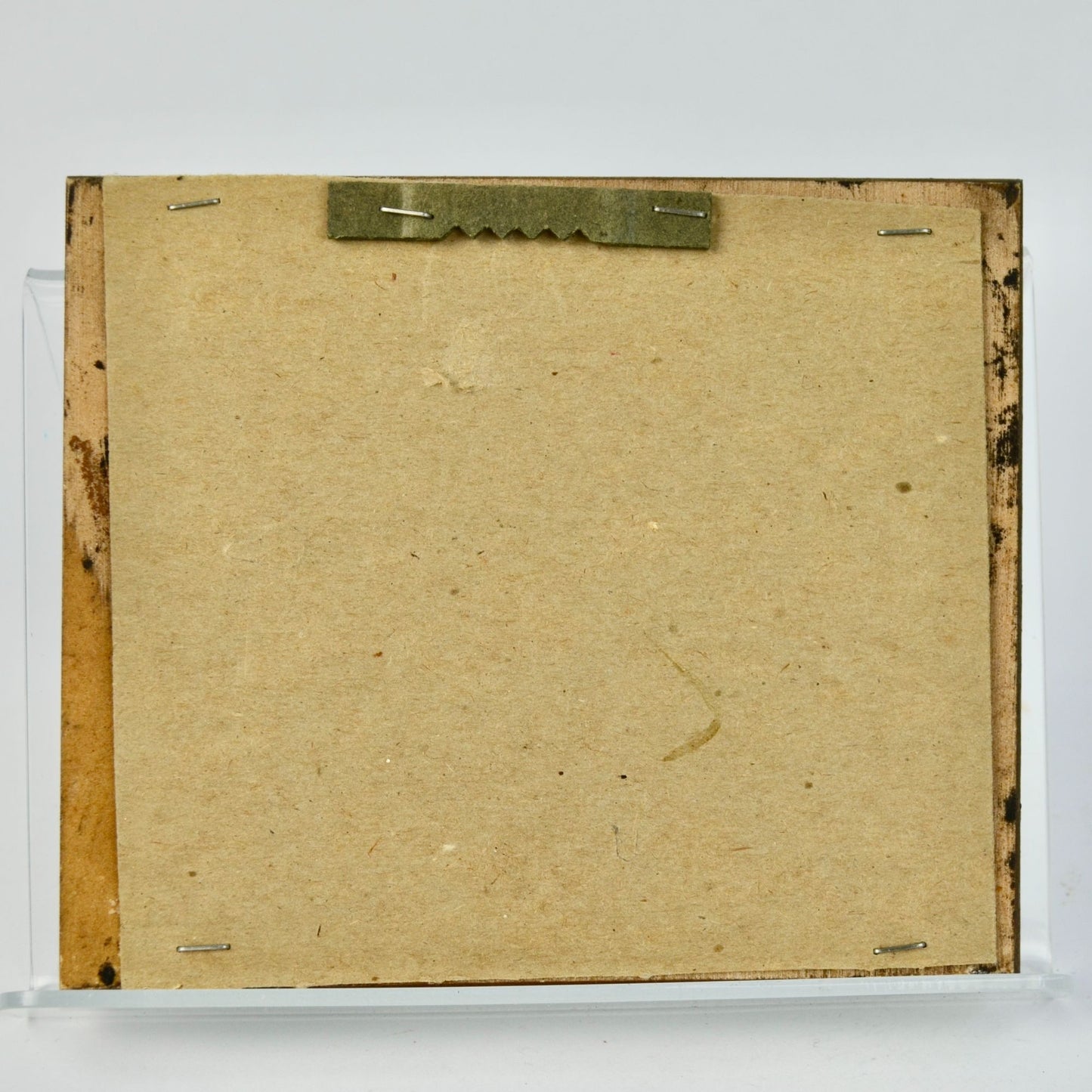 Vintage Paul Detlefsen ? Print in Carved Wooden Frame Small