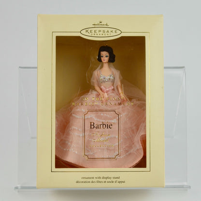 Hallmark Barbie In the Pink Ornament Fashion Model In Box