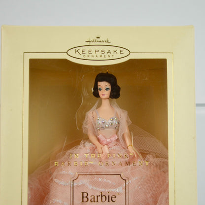 Hallmark Barbie In the Pink Ornament Fashion Model In Box