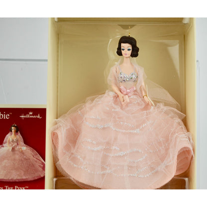 Hallmark Barbie In the Pink Ornament Fashion Model In Box