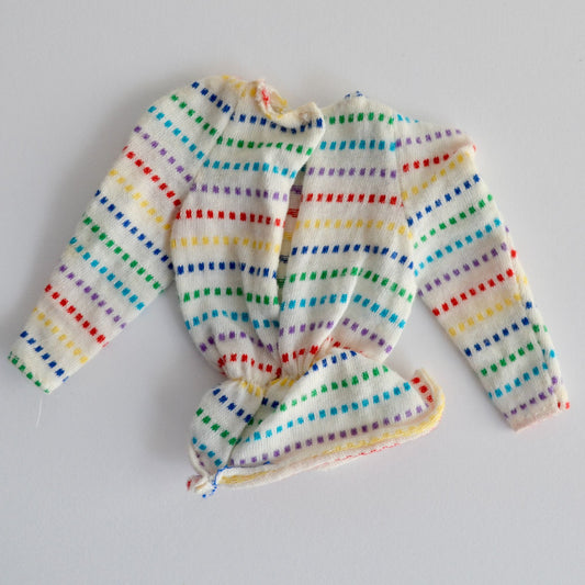 Mattel Barbie Bright & Breezy Striped Top 4525 Vintage