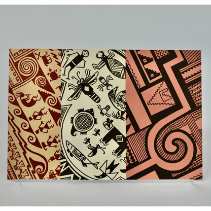 Mac Schweitzer Pottery Patterns Postcards Set of 3 Unused