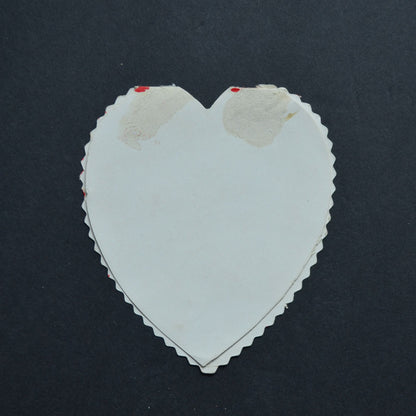 To My Sweetheart Squirrel Vintage Valentine Red Heart