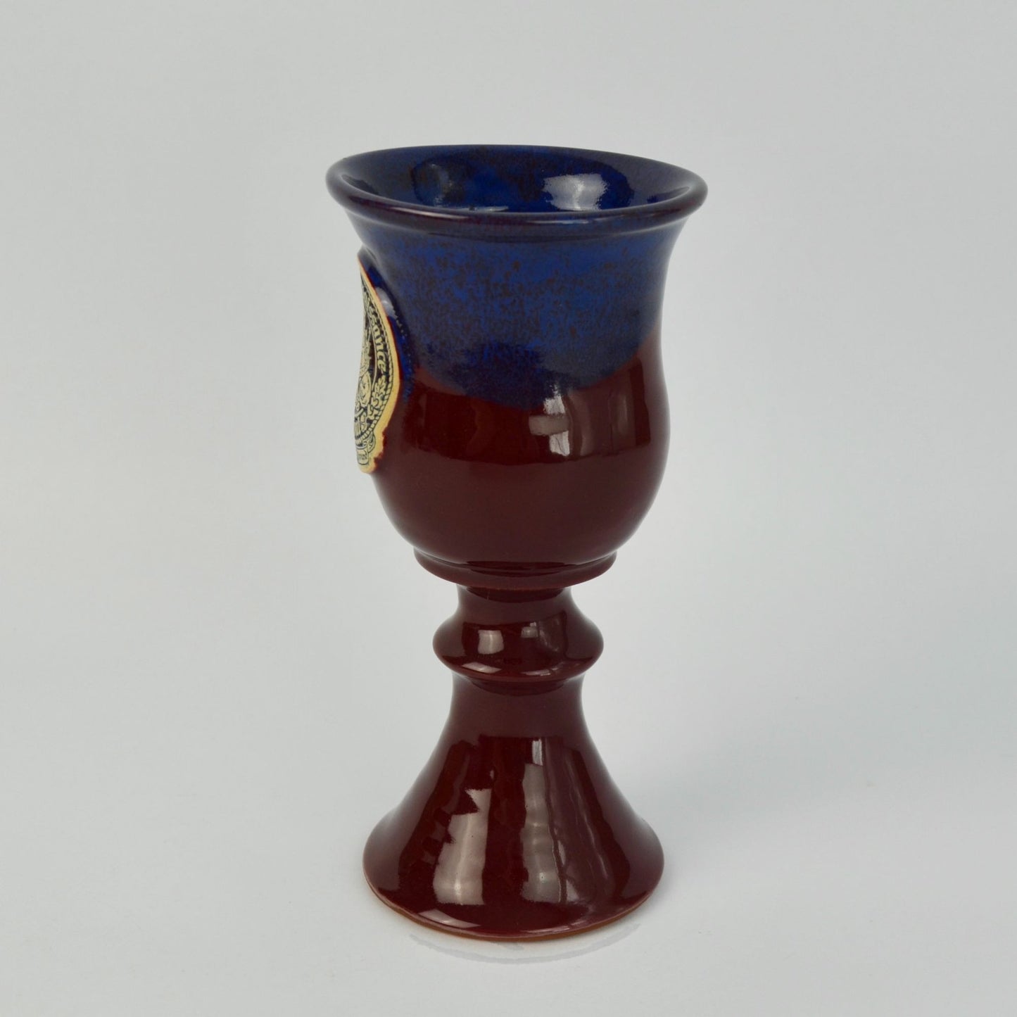 Deneen Pottery Maryland Renaissance Festival Let Merriment Abound Goblet 1992
