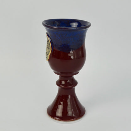 Deneen Pottery Maryland Renaissance Festival Let Merriment Abound Goblet 1992