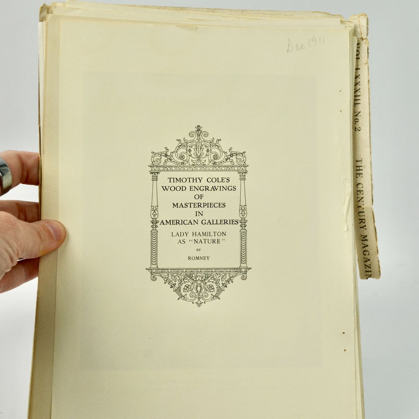 Antique Miscellaneous Ads & Illustrations December 1911 Loose Pages