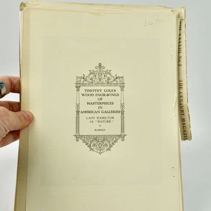 Antique Miscellaneous Ads & Illustrations December 1911 Loose Pages