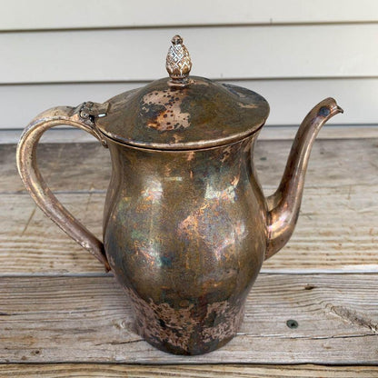 Paul Revere Reproduction Pineapple Top Teapot Silver