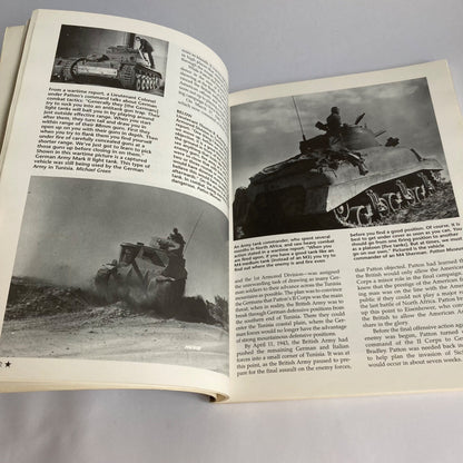 Patton's Tank Drive D-Day To Victory Vintage WWII Book by Michael Green