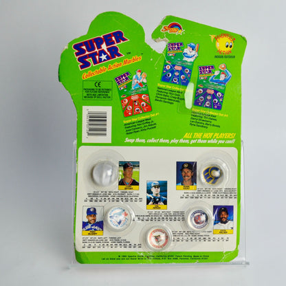 Spectra Star Super Collectable Action Marbles MLB Baseball Vintage NOS Set #2