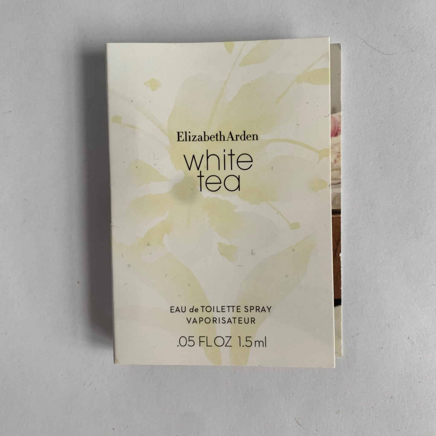 Elizabeth Arden White Tea EDT Sample Vial .05 oz New